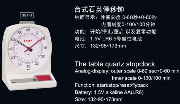 點(diǎn)擊查看詳細(xì)信息<br>標(biāo)題：臺式石英停秒鐘 閱讀次數(shù)：2043